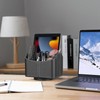 Esilihom Remote Control Holder, TV Remote Holder, PU Leather |