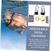 Parliky Swimming Resistance Belt Set for Frog Stroke Training Portable