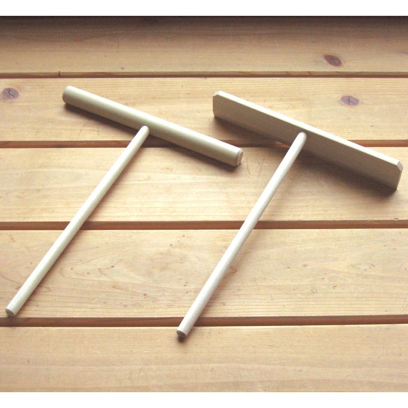 Nagao Crepe Spreader Square Wooden Made in Japan