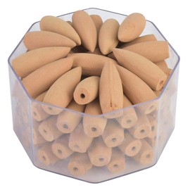 Pack of 70 Backflow Incense Cones Hypnotizing Sandalwood Reflux Tower Incense Sticks for Yoga Tearoom Relaxation (#5)