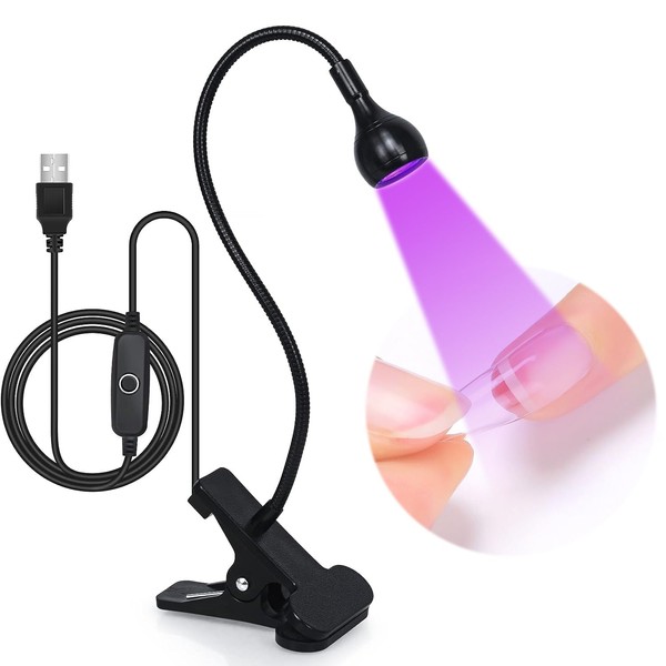 Vishine - Lámpara de uñas UV, 395 nm, luz UV