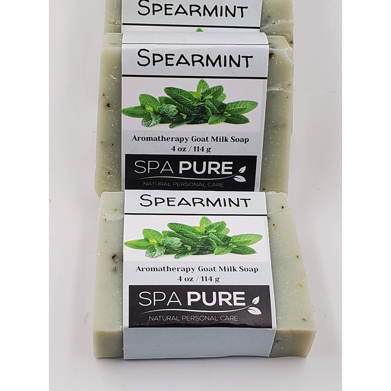 Spa Pure Aromatherapy Luxury Soap, made with plant based ingredients,
