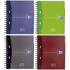 OXFORD Cuaderno Europeanbook 5ud 100h A5+ Cuadricula 5x5 Surtido 100100314