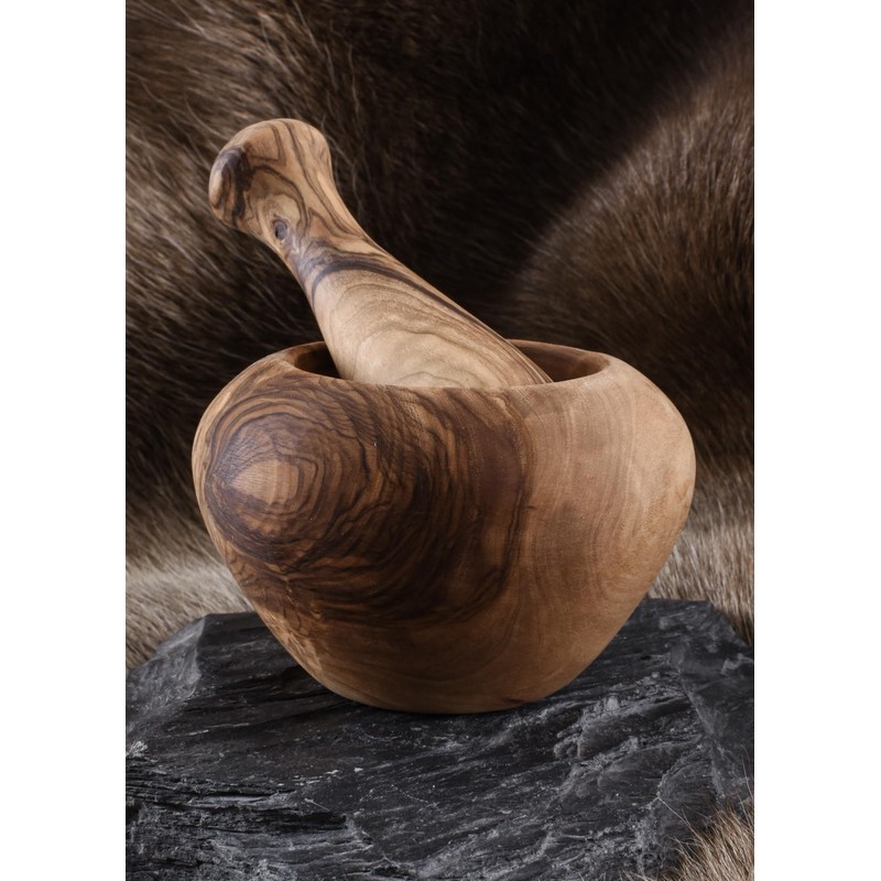 Olive Wood Small Mortar