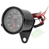 Motorcycle Instrument Digital Display Tachometer Speedometer Odometer Black
