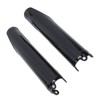 2Pcs Front Fork Tube Cover Glossy Black for CRF250R CRF250X