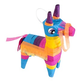 Abaodam Kids Outdoor Toys Birthday Plaything Rainbow Pinata Mini Pinatas Horse Pinata Toy Doll for Cinco de Mayo Party Carnivals Festivals Mexican Fiesta Supplies Kid S Outdoor Toy Mini Pinata
