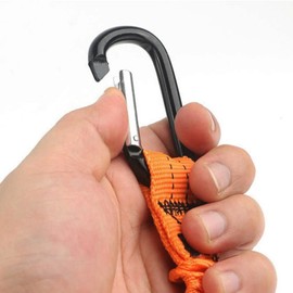 LHKJ 3pcs Retractable Safety Tool Lanyard with Carabiner, Elastic Cord, Retractable Safety Cords
