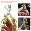 Quail Egg Scissors, VOSSOT Stainless Steel Egg Cutter, Small Egg