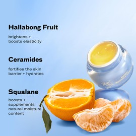 Then I Met You Bong² Bounce Cream, Lightweight Gel Cream Barrier Moisturizer with Hallabong Extract, Omega-3 Fatty Acids, Squalane, and Ceramides, Cruelty-Free, Hydration for Oily Skin, 1.69 fl oz