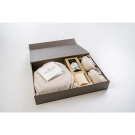 MEI SPA Wellness Box | Gift Set for Relaxation | 5-Piece Set for Relaxing | 100% Samerberger Meadow Hay | Natural, Soothing, Sensual