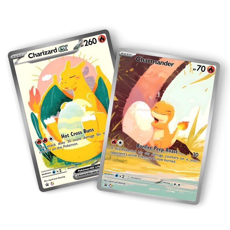 Adorable Easter Pokemon | Custom Fan-Art Pokemon Cards | The