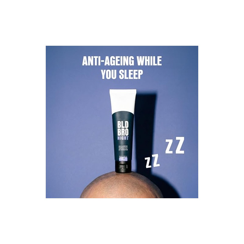 BLD BRO Night - Bald Head Moisturiser for Overnight Repair