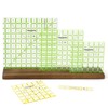 Omnigrid Wooden Ruler Rack, Regular,Brown