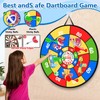 29 Inches Kids Dart Board Set,Foldable Dinosaur Theme Double Sided