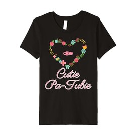 Kids Cutie PaTubie Hearts and Gtube - Floral Tubie, Tube Feeding Premium T-Shirt