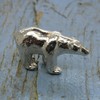 Polar Bear, Endangered Animals Range, Handmade, in Solid Fine Pewter,
