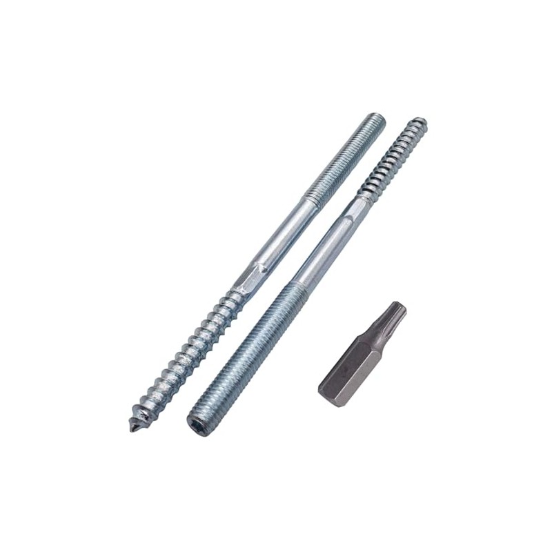 (Pack of 10) Hanger Bolts 5/16" x 5-1/2" (M8 x