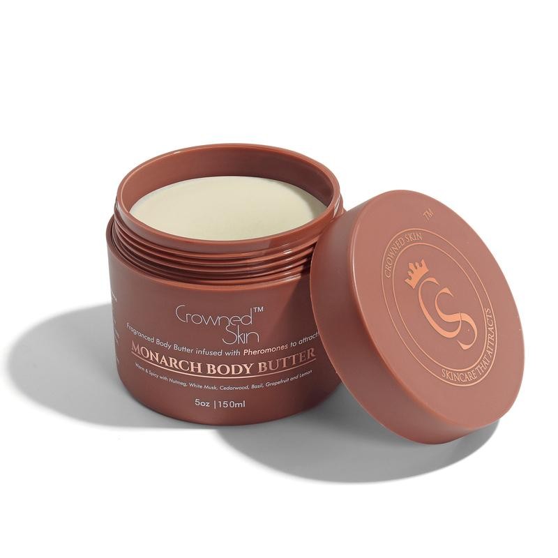 Monarch Body Butter: Bold, warm, spicy scent with grapefruit, herbal