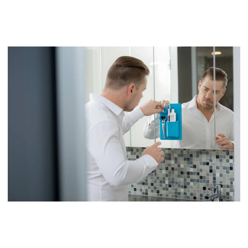 Lightsmax Silicone Grip Technology Toothbrush Holder - Convenient/Spa