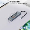 USB Hub, Type-C USB C Hub, 6 in 1 Docking
