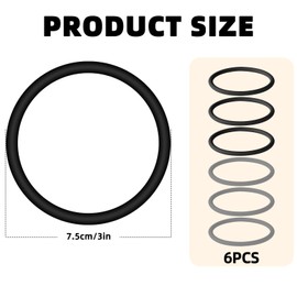 Lyreh 6pcs Patellar Tendon Support Straps, Silicone Patella Band Stabilizer Elastic Patella Knee Brace for Men Women Running Basketball Sports Soccer Hiking Jumpers Volleyball (Black, Gray)