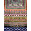 India Arts Geometric Pattern Square Cotton Tablecloth 70" x 70"