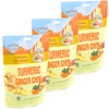 615 Plus Ginger Candy Chewy Ginger Chew (Turmeric, 5.0 Ounce,