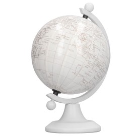 Dollhouse Globe, Lifelike Miniature Globe Model for 1:12 Dollhouse Decoration with Tribute Toy for Kids, Made of High Quality Plastic