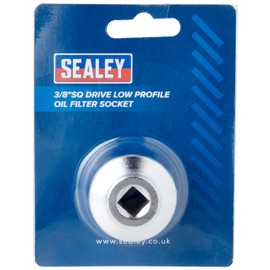 Sealey SX112 Low Profile Oil Filter Socket 3/8 Drive 27mm