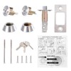 Rulart Double keyed Deadbolt Lock - Keyed on Both Sides,