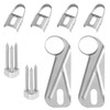 Gosknor 8pcs Apple Peeler Replacement Accessories, Fruit Peeler Machine Replacement