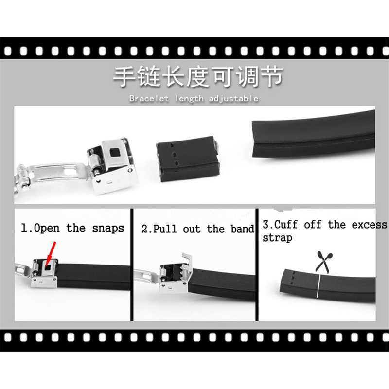 YLYYJ Trigeminal Neuralgia Braided Leather Medical Alert Wristband Sos ICE