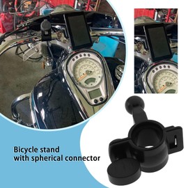 The Lord of the Tools Pack of 2 Bicycle Ball Head Mount Plastic Replacement Handlebar Mount Compatible with Garmin Zumo Nuvi Drive GPS Devices for 1 Inch (25 mm) Handlebar