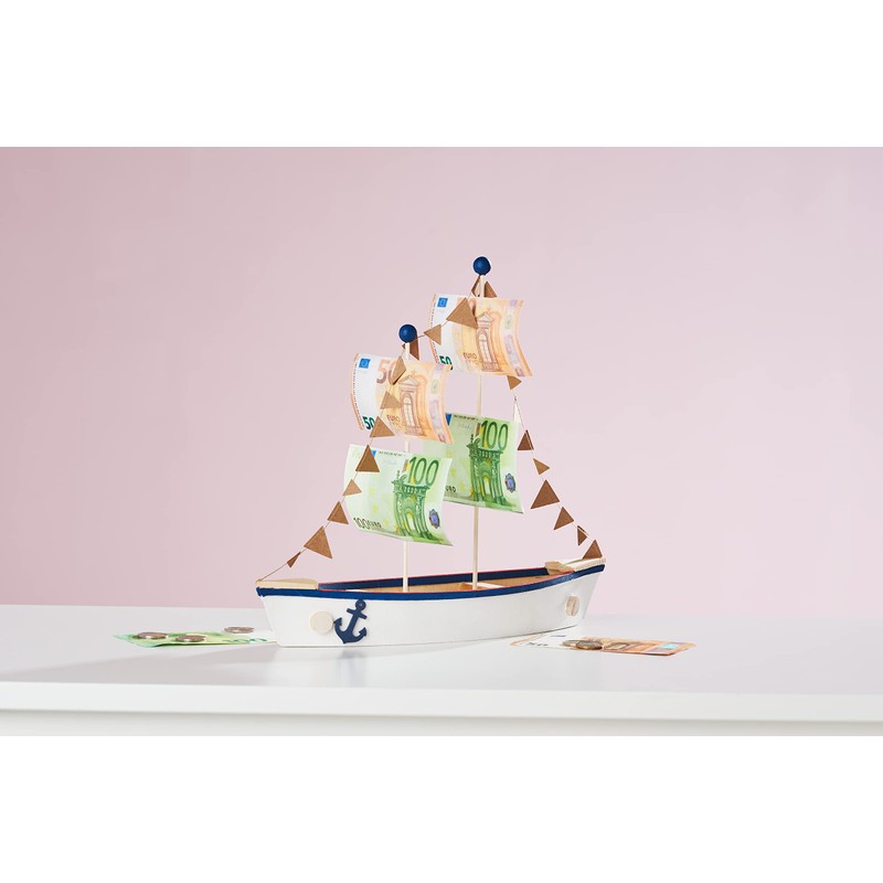 'VBS Large "Nautical Coastal Fog, Rohholz