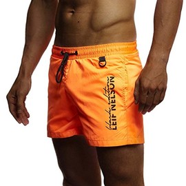 Leif Nelson Men's Summer Swimming Trunks / Swimming Shorts / Beach Shorts / Leisurewear LN9215 - s