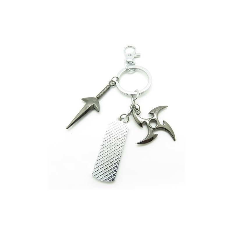 Vophifo Konoha Headband Plate Keyring, multicoloured