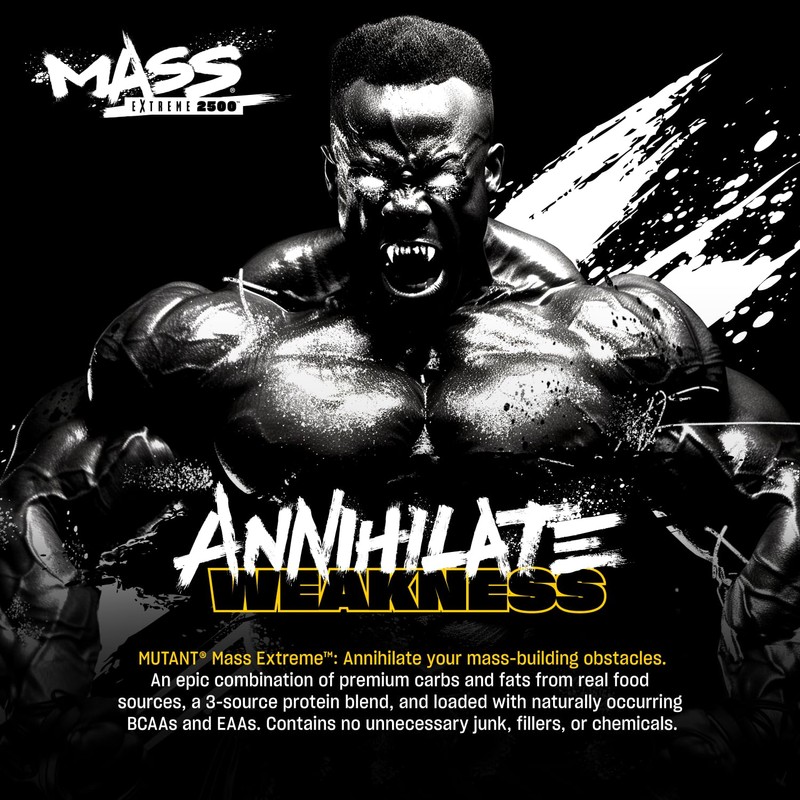 Mutant Mass Extreme Gainer – Whey Protein Powder – Build