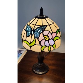 Amora Lighting Tiffany Style Mini Accent Lamp (AM210TL08B)