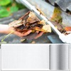 Gutter Guard Mesh 5 Inch x 20 Feet Aluminum Gutter