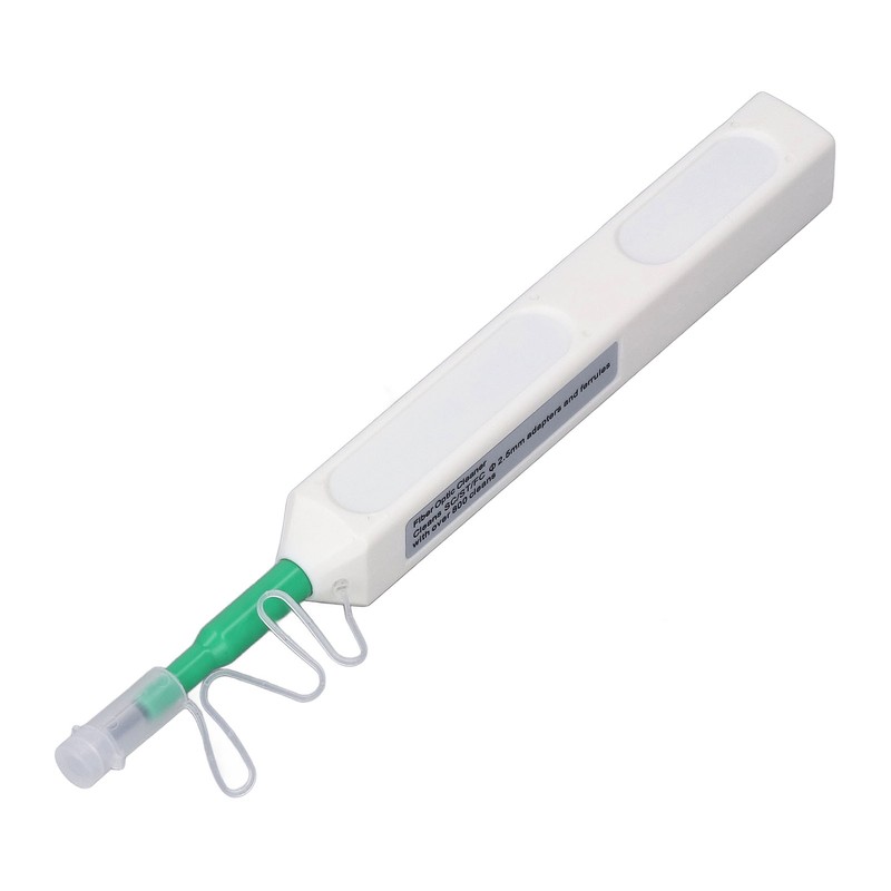 Fiber Optic Cleaning Pen Sound Prompt 180 Degree Clean Low