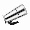Stainless Steel Percolator Moka Pot Coffee Maker Stove Home Office