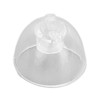 10pcs Sound Amplifier Closed Domes Single Layer Double Hole Silicone
