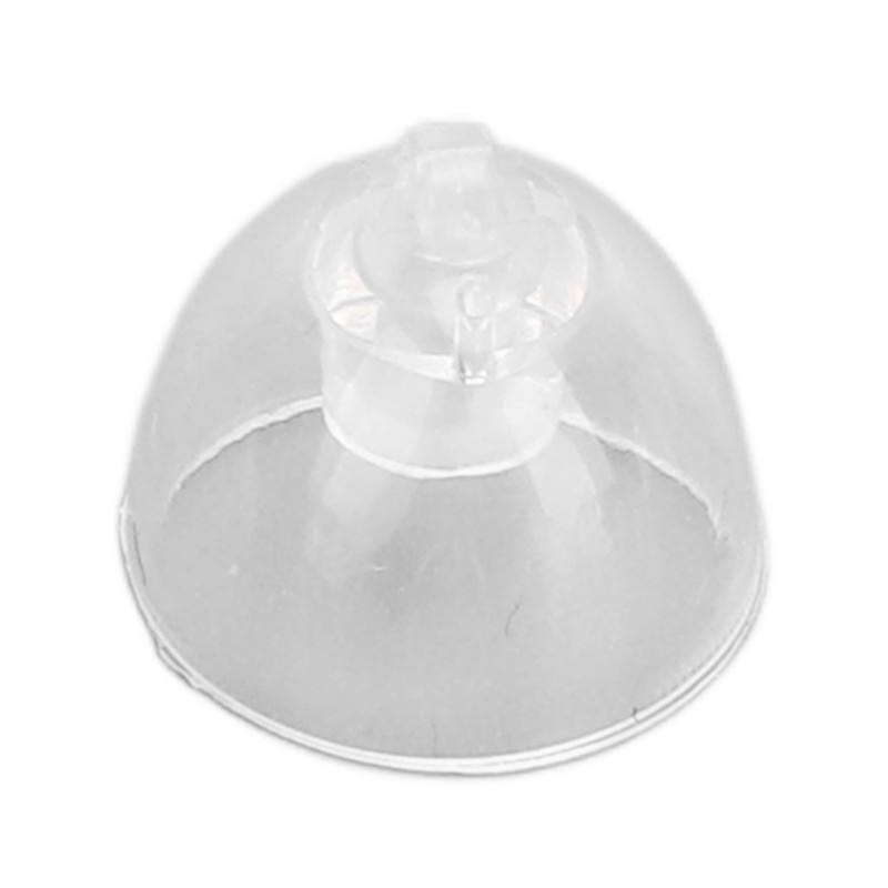 10pcs Sound Amplifier Closed Domes Single Layer Double Hole Silicone