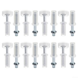 Bifold Door Hardware Kit, Bifold Closet Door Hardware Kit, Top Pivot And Guide Wheel, Top Pivot Double Folding Door Hardware Kit (8 Pieces)