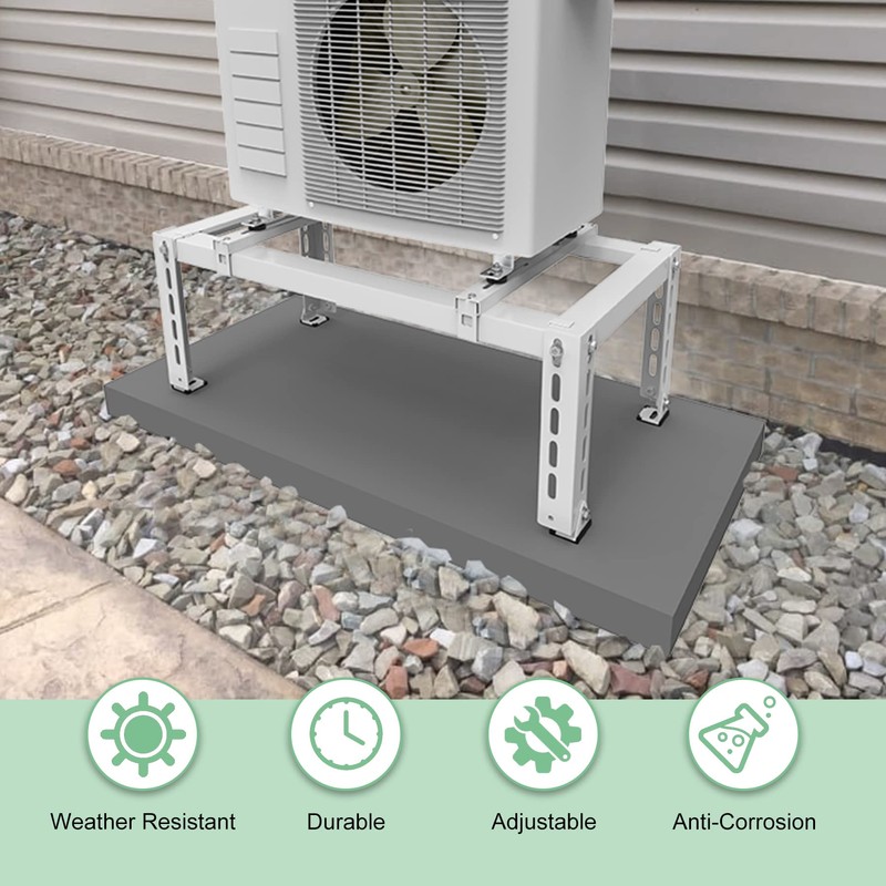 Memrita Mini Split Ground Stand for 9,000-24,000 BTU Air Conditioners