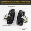 Dasbecan 1 Pair Left Driver and Right Passenger Side Exterior
