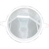 Fackelmann 1 x Permanent Coffee Filter, Plastic, Polypropylene, White, 1