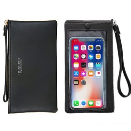 WETURAST Women's Smartphone Pouch, Shoulder Bag, Wallet, Smartphone Pochette, Shoulder Pouch, Handbag, Crossbody Bag, Vertical, Small, Wallet Shoulder, Coin Purse, Adjustable Shoulder Length, Popular,