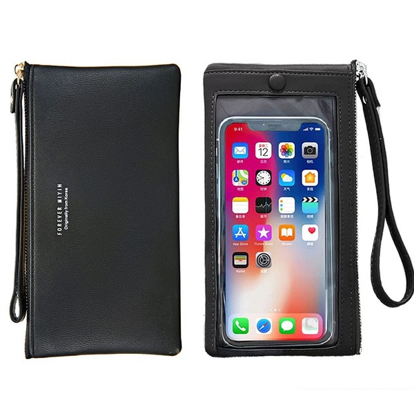 WETURAST Women's Smartphone Pouch, Shoulder Bag, Wallet, Smartphone Pochette, Shoulder